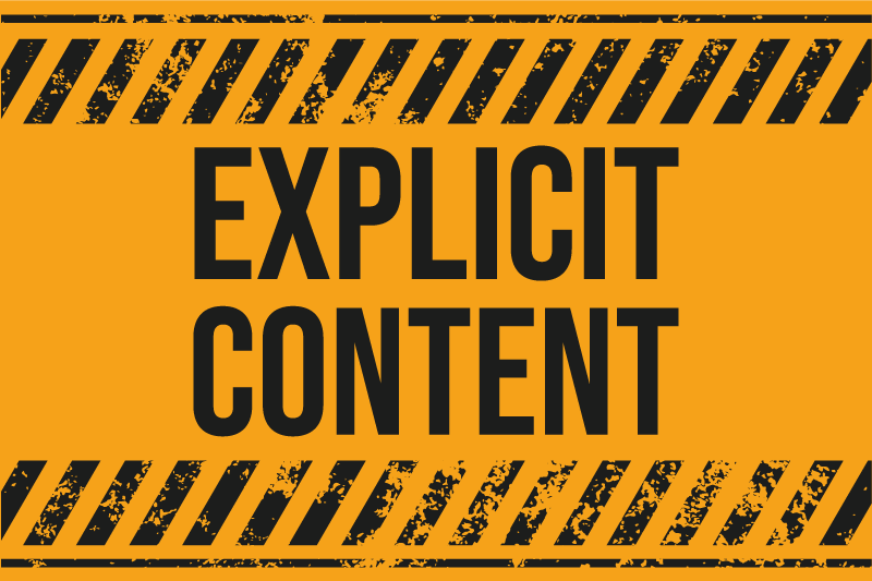 Explicit Content Laptop Skins Tenstickers