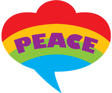 Wandtattoo Peace Homo - TenStickers