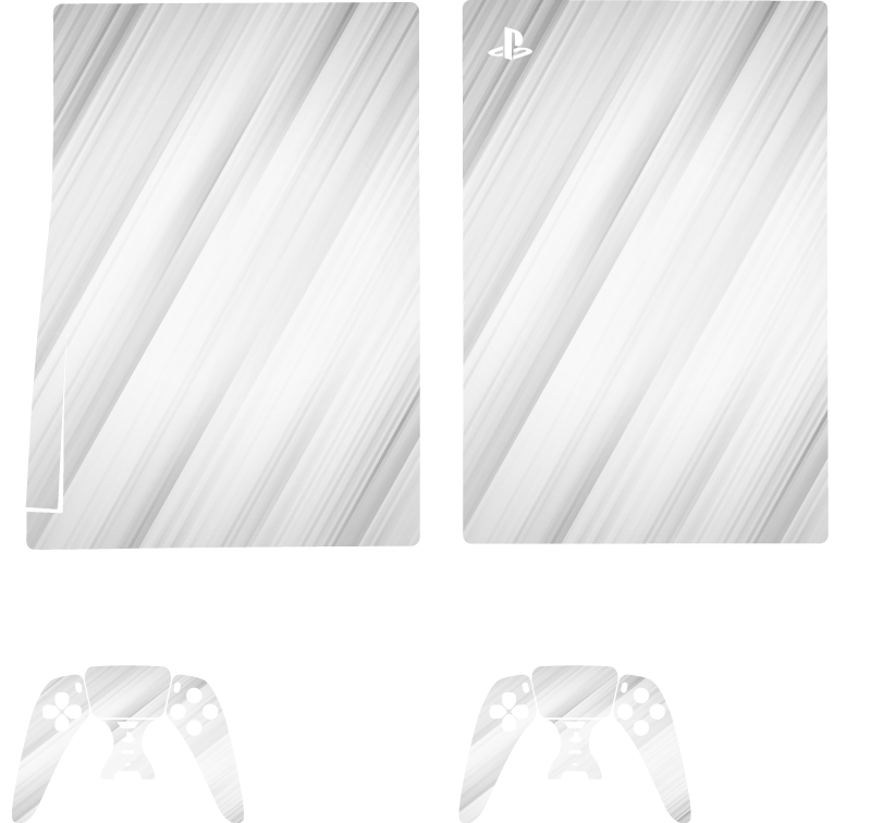 Vinilo PS5 elegante cubierta blanca - TenVinilo