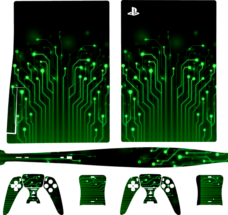 Technology vinyl PS5 sticker - TenStickers