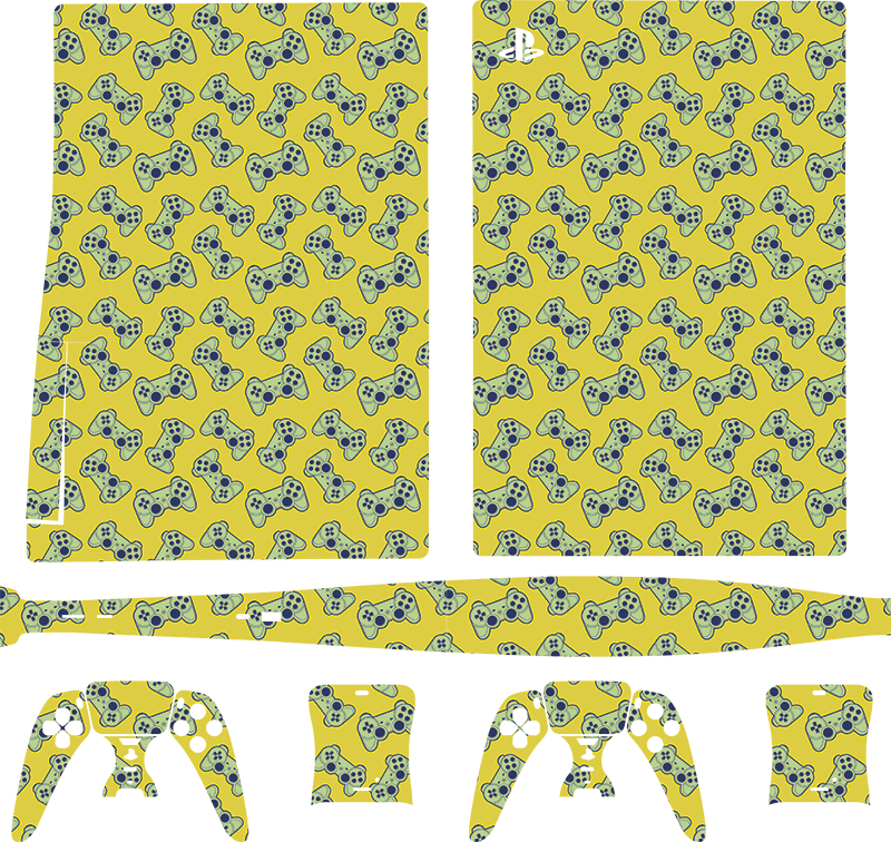 動物 シール ゲームコントローラーパターン - TENSTICKERS