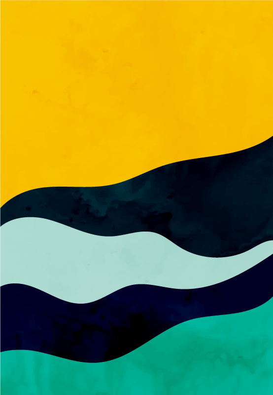 Vinilo para muebles colores dibujados - TenVinilo