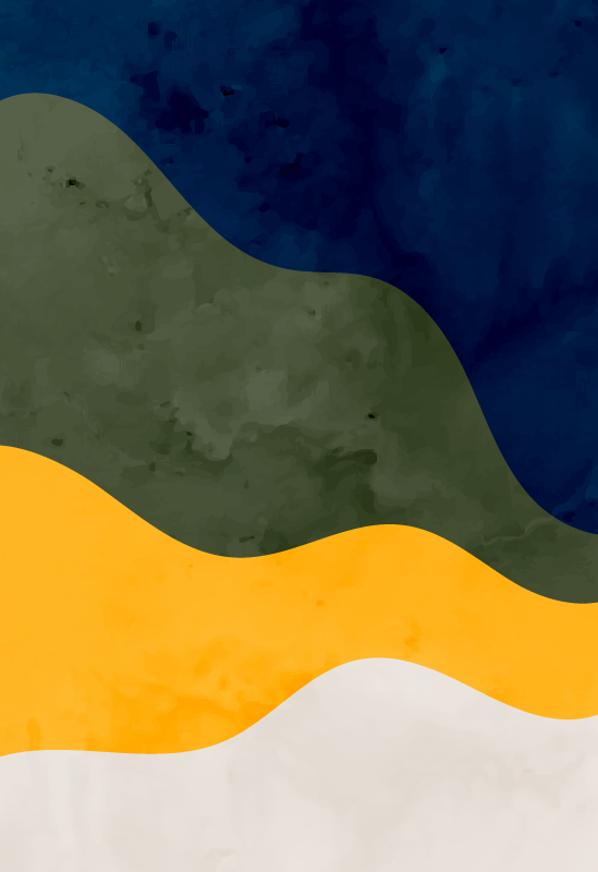 minimalistic shades of colors furniture sticker - TenStickers