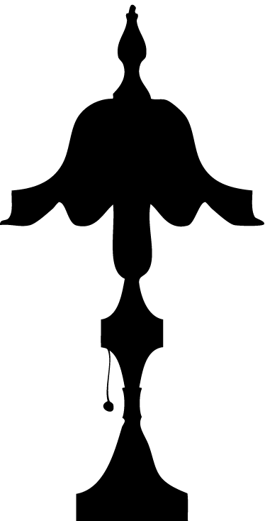 Classic Lamp Decorative Decal - TenStickers