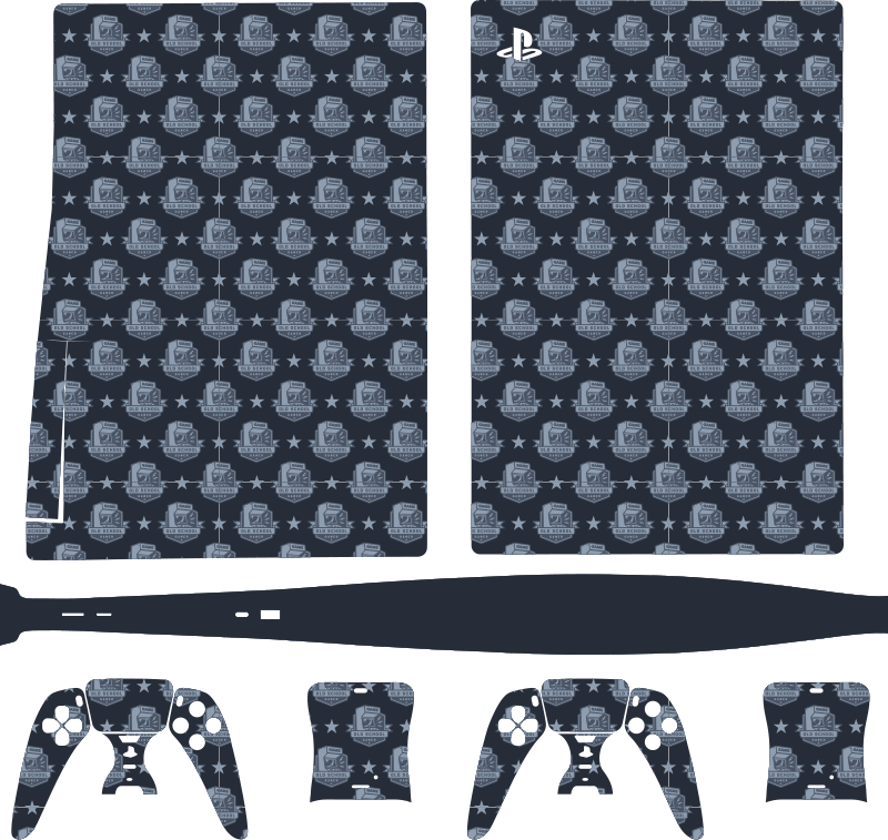 Vintage oyun ps5 cilt çıkartması - TenStickers