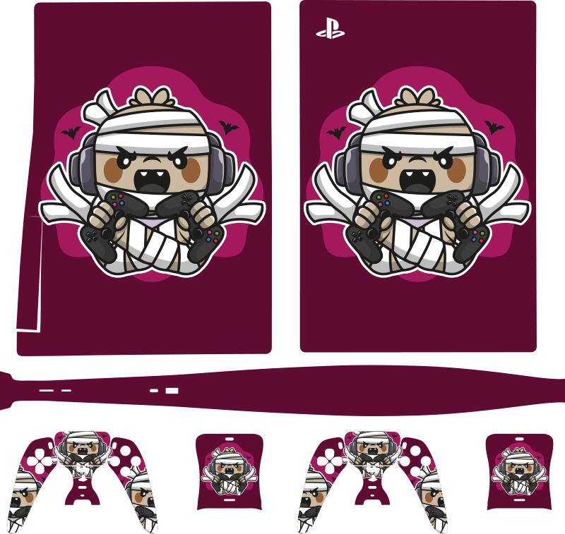 αυτοκόλλητο παιχνιδιών κινουμένων σχεδίων ps5 - TenStickers