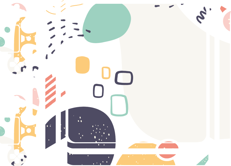 Vinilo PS4 Variedad de formas lindas abstractas - TenVinilo