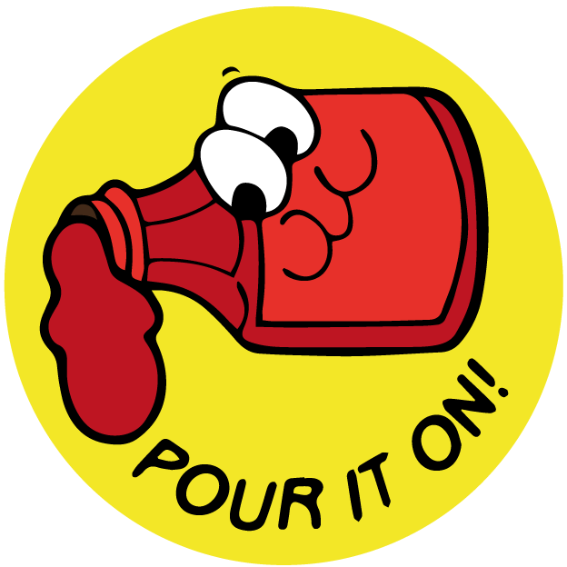 Häll den på chili laptop skin - Tenstickers