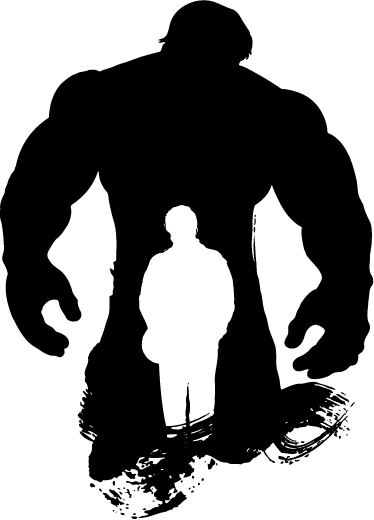 Vinilo decorativo la masa silueta - TenVinilo