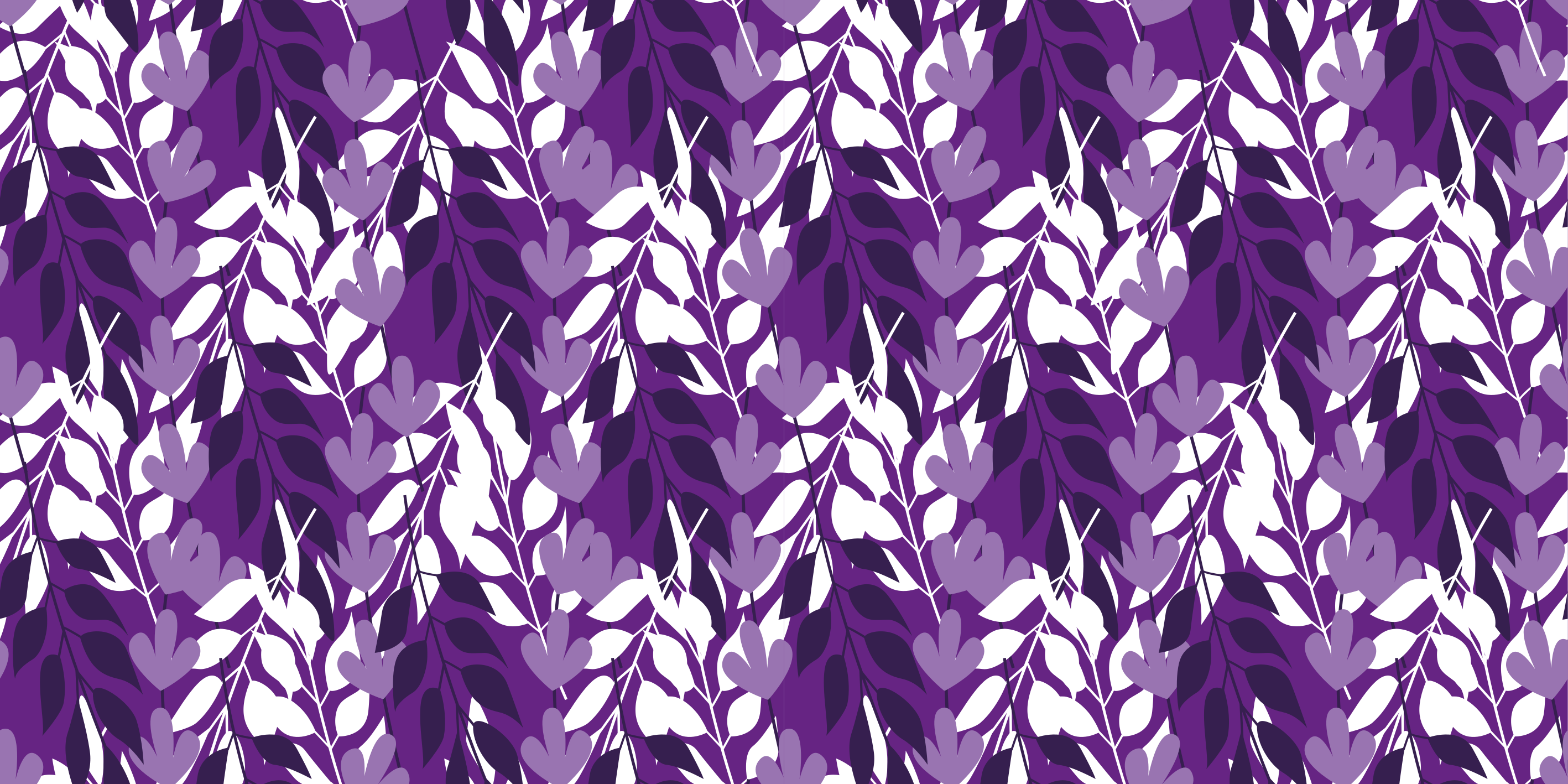 Print on a purple background Bedroom sticker - TenStickers