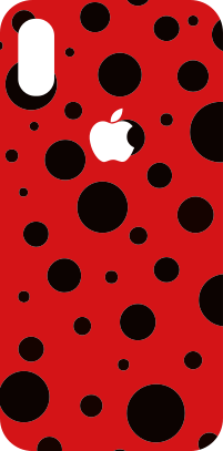 Iphone Aufkleber Marienkäfermuster - TenStickers