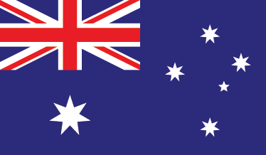 10 Aufkleber 6,5cm Sticker AUS AU Australien Fußball Deko EM WM Flagge Fahne 