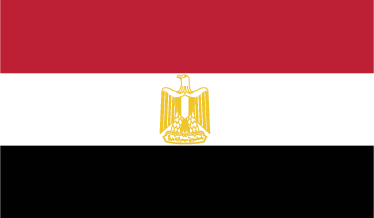 Egypt Flag Sticker - TenStickers