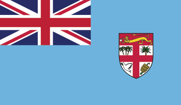 Fiji Flag Set of 4 Placemats & Coasters 