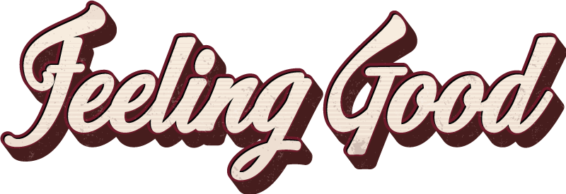 70'ler iyi hissettiren metin kentsel çıkartması - TenStickers