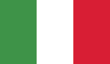 Adesivo murale bandiera Italia - TenStickers