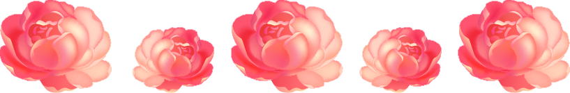 Blooming rose border flower wall sticker - TenStickers