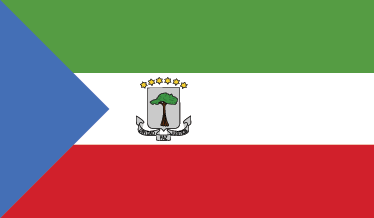 Tenstickers Muursticker Vlag Equatoriaal Guinea tenstickers kopen in de aanbieding