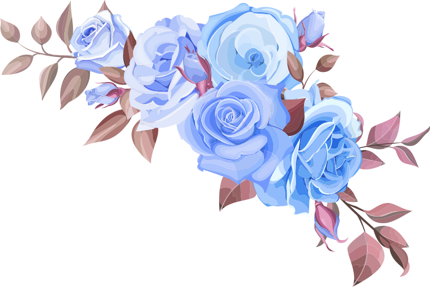 Vinilo de flor Rosas moradas - TenVinilo