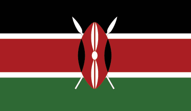 Kenya Flag Sticker - TenStickers