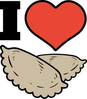 Naklejka na ścianę Pieróg serca - TenStickers