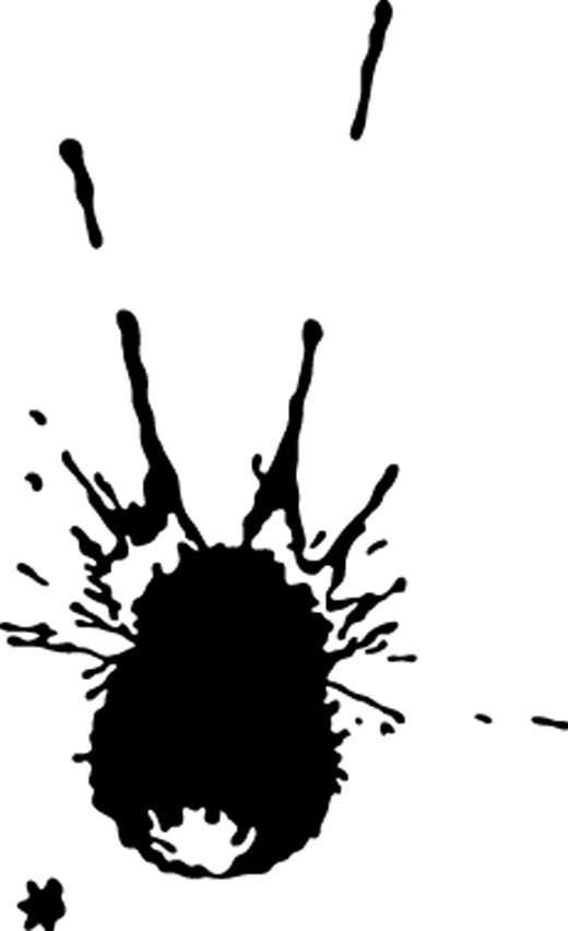 抽象的な感嘆符の壁のステッカー - TENSTICKERS