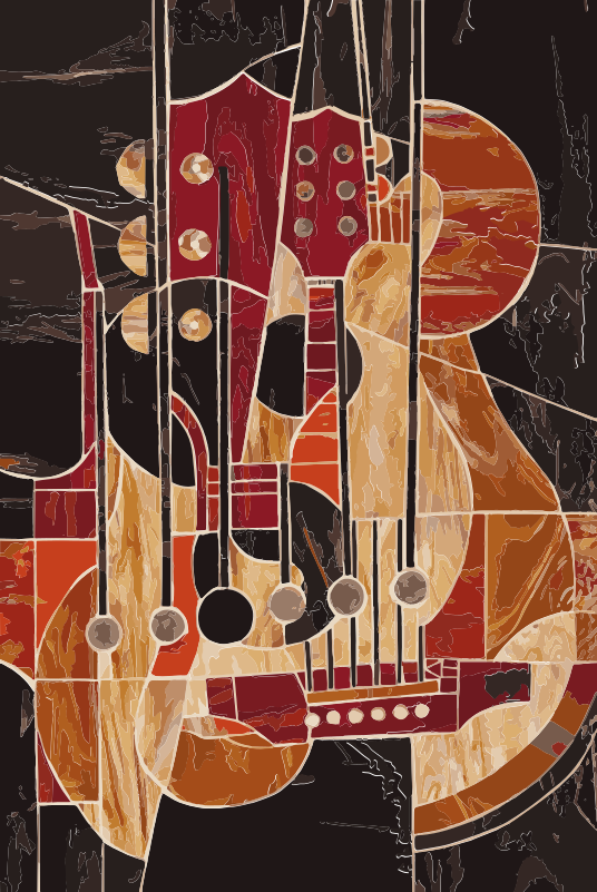 Mosaic design wall sticker - TenStickers