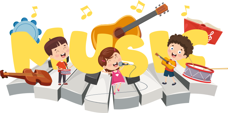 Vinilo para puerta Diseño divertido para niños - TenVinilo