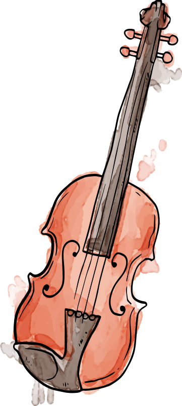 Akvarel design nástěnné samolepky do obývacího pokoje - TenStickers