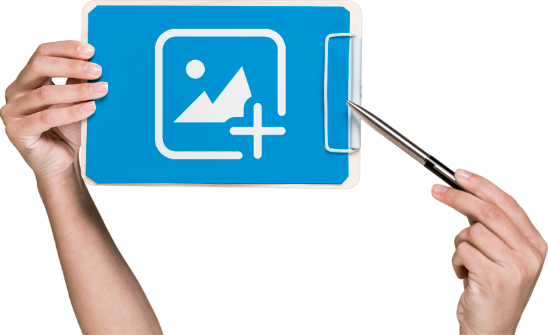 Görev masası fotoğraf çerçevesi duvar sticker - TenStickers