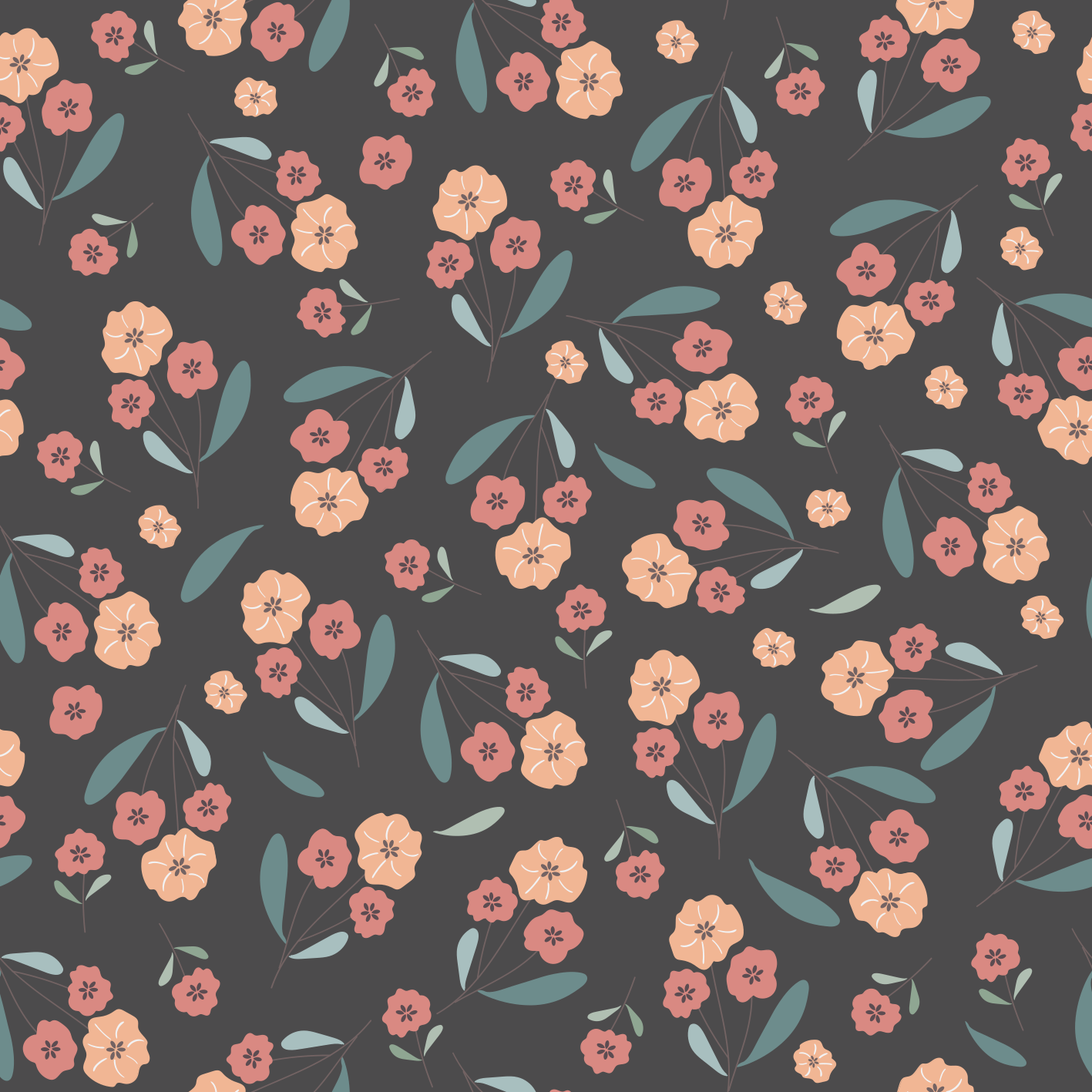 Naklejka na meble Małe żółte kwiaty - TenStickers