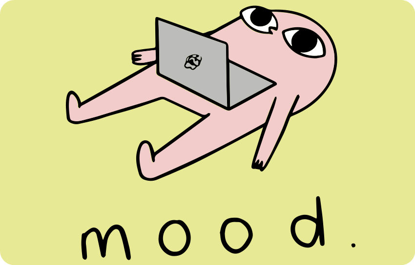 Tired Mood Sticker by Penti