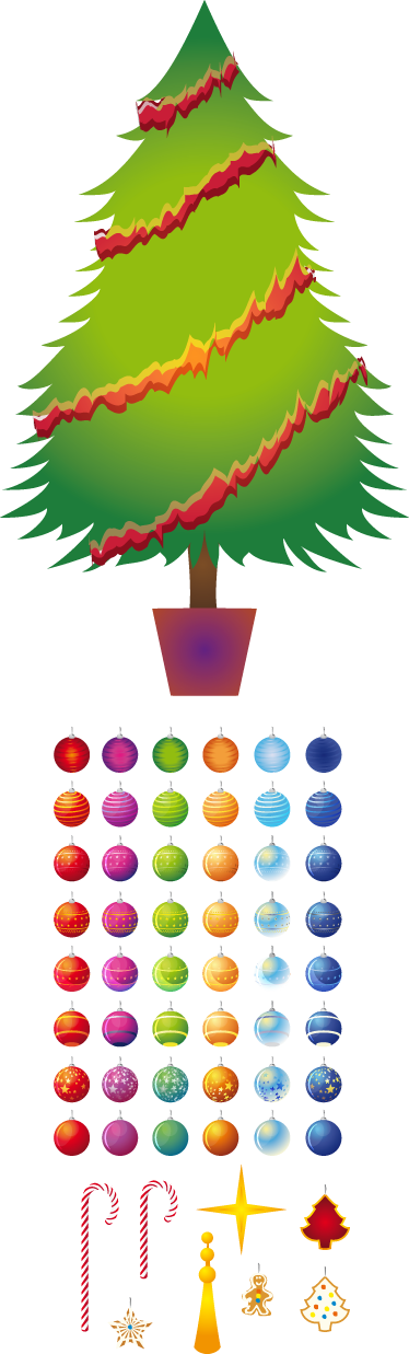 Tenstickers Kerstboom Kerstmis Sticker tenstickers kopen in de aanbieding