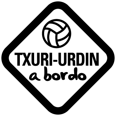 Vinilo fútbol txuri urdin a bordo - TenVinilo