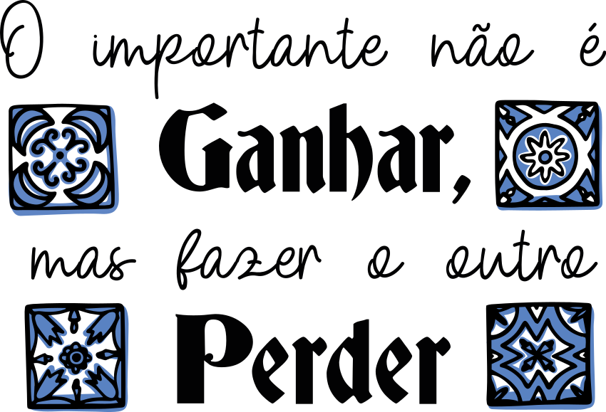 Autocolantes de provérbios populares Ditado popular mentalidade d - TenStickers