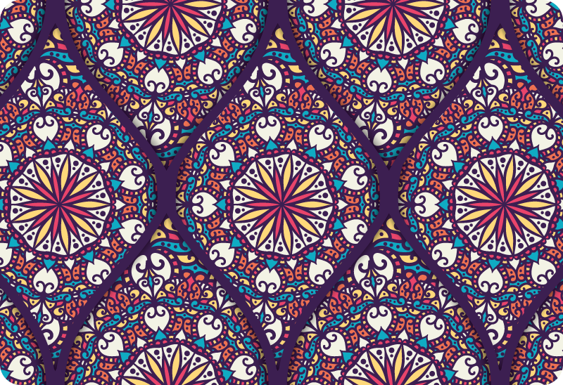 Ethnic patterns laptop skins - TenStickers