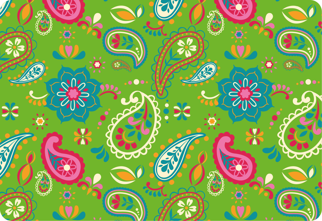 Färgglada blommor laptop sticker - Tenstickers