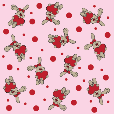 Tenstickers Kinderen Liefde Konijn Sticker tenstickers kopen in de aanbieding