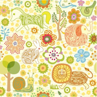 Foaie de vinil pentru copii naturale - TenStickers