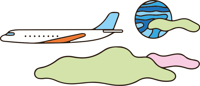 Retro airplane grooving wall sticker - TenStickers