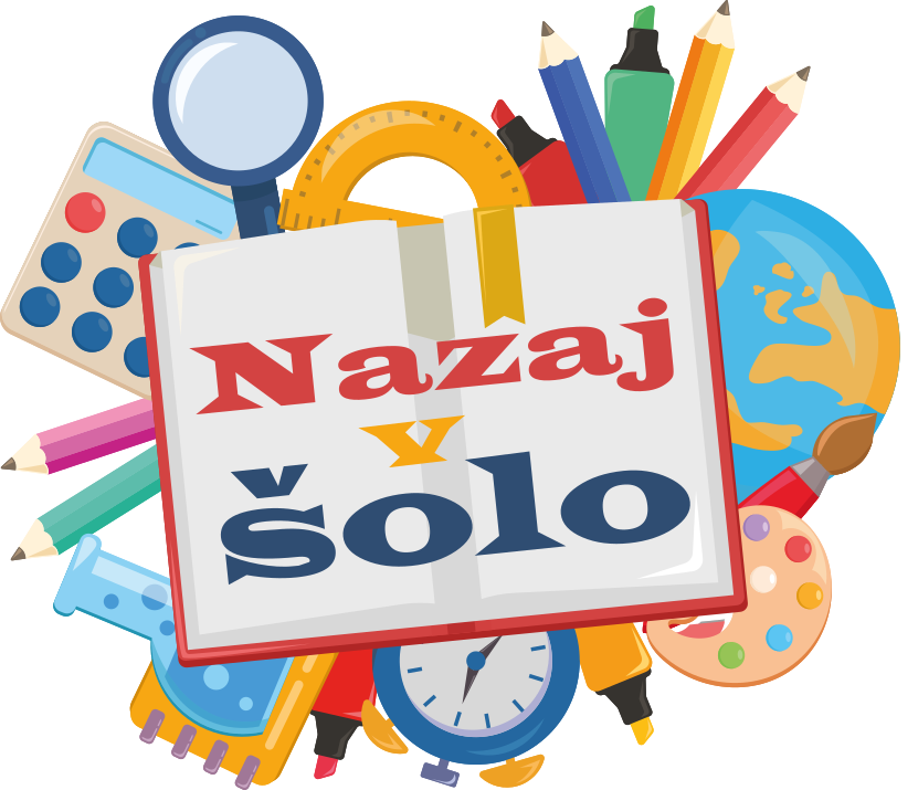 Nazaj v šolo nalepka za okna v barvnem dizajnu - TenStickers