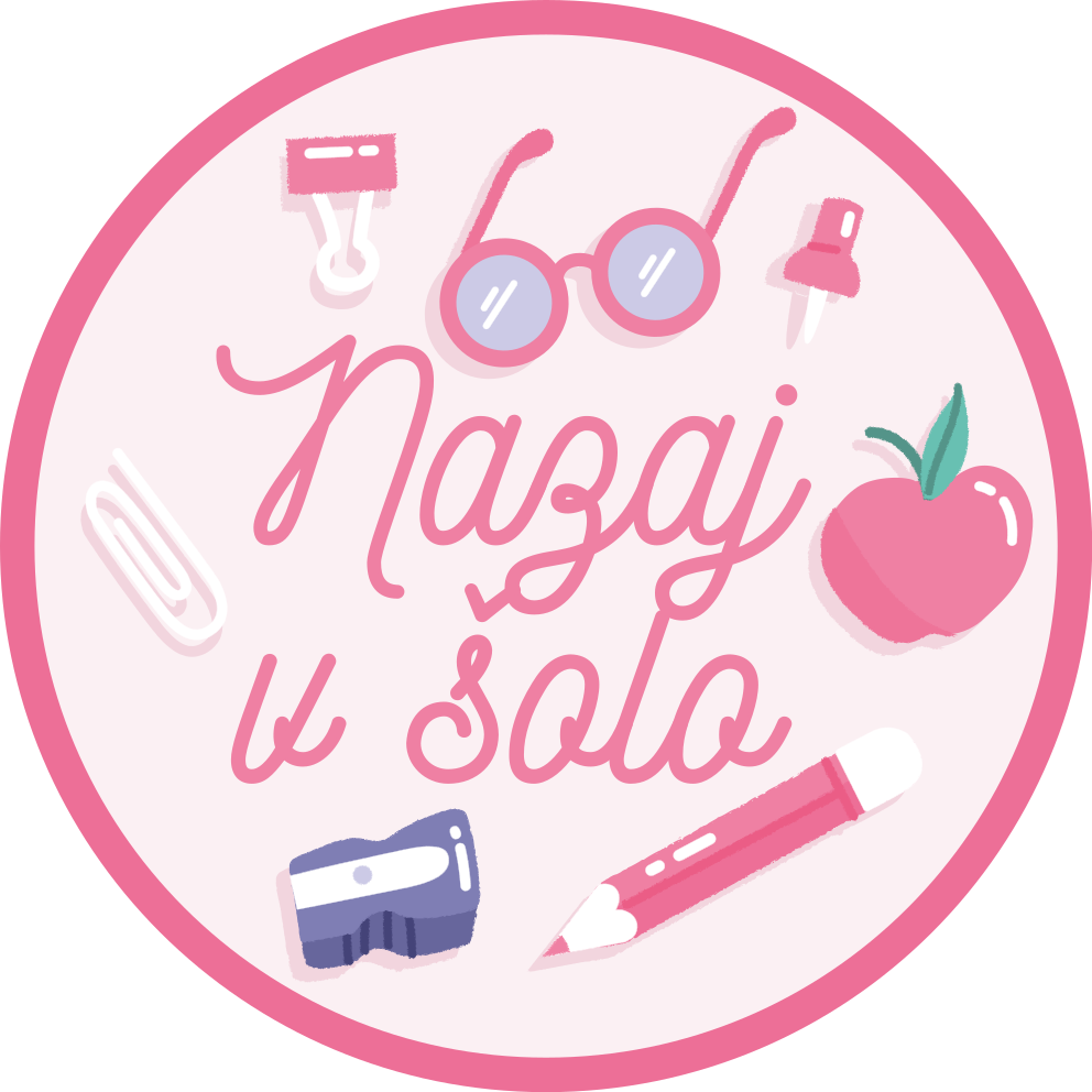 Nazaj v šolo nalepka za steklo in svinčnik - TenStickers