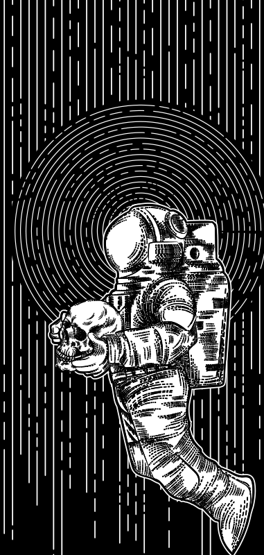 Kunstnerisk univers samsung klistermærke - TenStickers