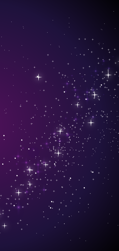 Lila stjärnor samsung klistermärke - Tenstickers