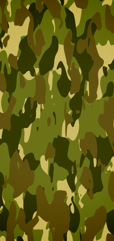 Green camouflage Huawei sticker - TenStickers
