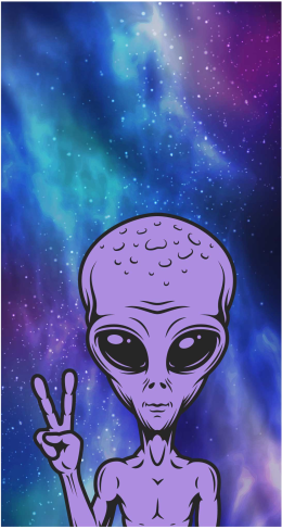 αυτοκόλλητο vintage εξωγήινη iphone - TenStickers