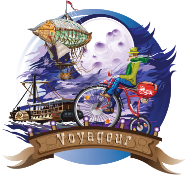Classic Voyageur Decorative Decal - TenStickers