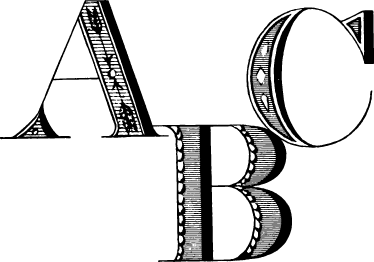 Abc nálepka na zeď - TenStickers