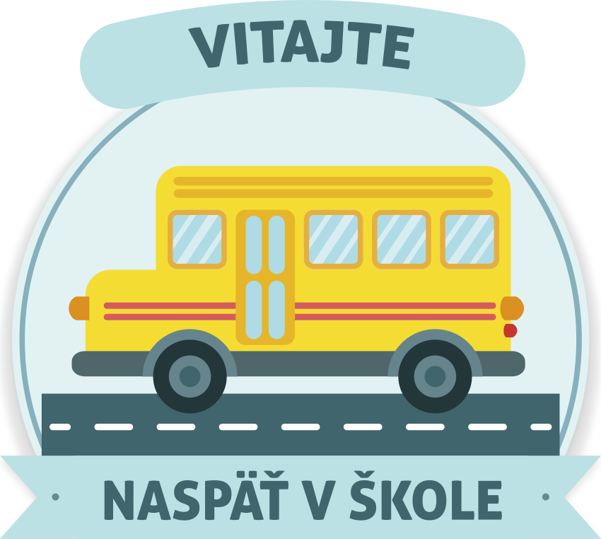 školský autobus nálepku späť do školy - Tenstickers