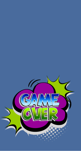 Sticker iPhone Juego sobre estilo de dibujos animados - TenVinilo